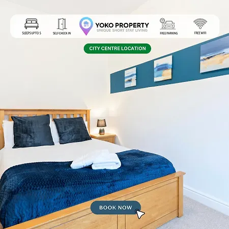 Elton House - Prime Location - Free Parking, Fast Wifi And Smart Tv By Yoko Holiday home Redcar